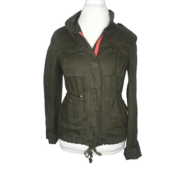 Free People Jackets & Blazers - Free people khaki green military jacket